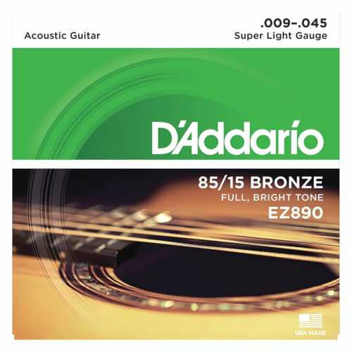 gitara akustyczna struny daddario ez890 09-45